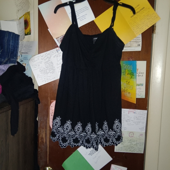 TORRID babydoll eyelet tank 1XL - Picture 6 of 9